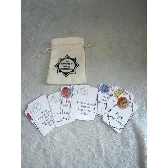My little bag of sweary affirmations - Picture 1 of 2